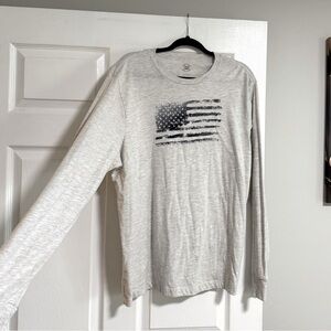 Light Gray Long Sleeve Shirt